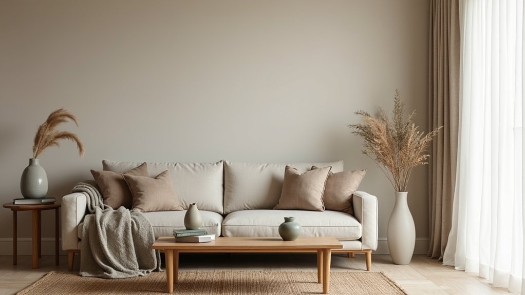 calm muted color palette