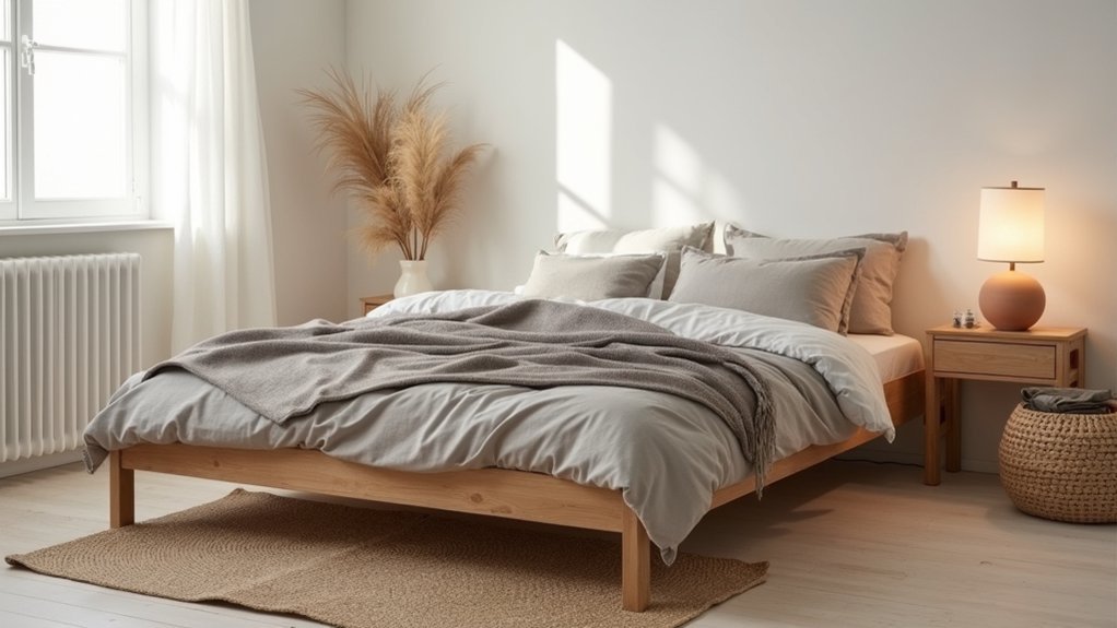 Styling a Bedroom With Calm Tones and Natural Materials