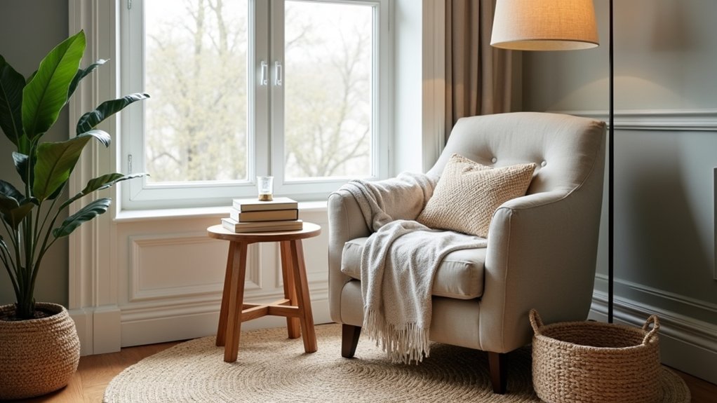 How to Style a Reading Nook With Lighting, Seating and Texture