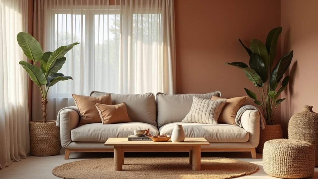 How to Create a Relaxed Interior With Earthy Colours and Soft Fabrics