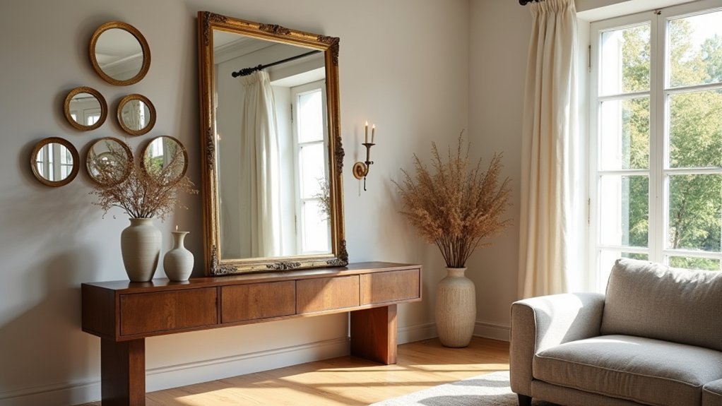 How to Use Mirrors to Add Light, Depth and Character to Interiors