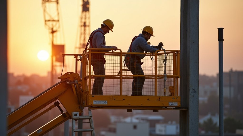 enhanced safety through powered platforms