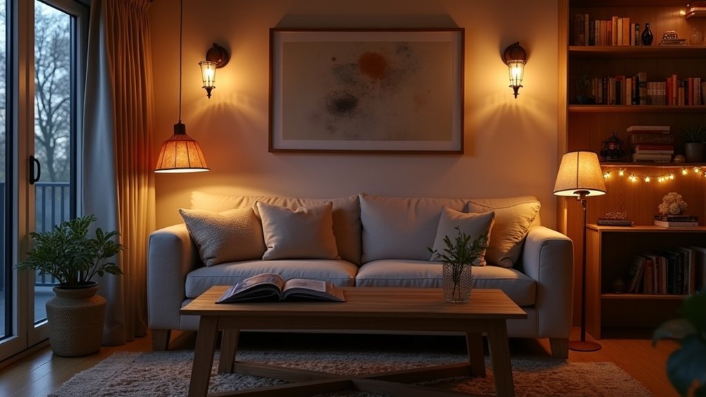 lighting sets room mood