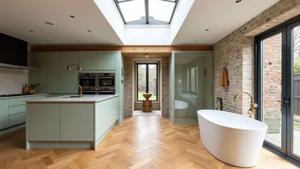 Refurbishing a Terrace House With Modern Bathrooms and Kitchens