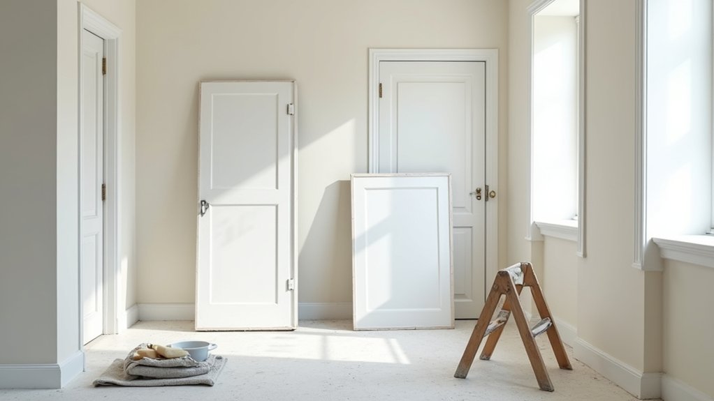 paint doors in order