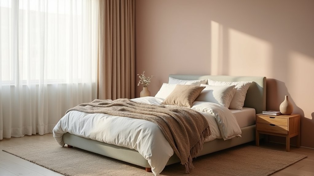 Creating a Calm Bedroom Interior With Soft Colour Palettes and Layered Fabrics