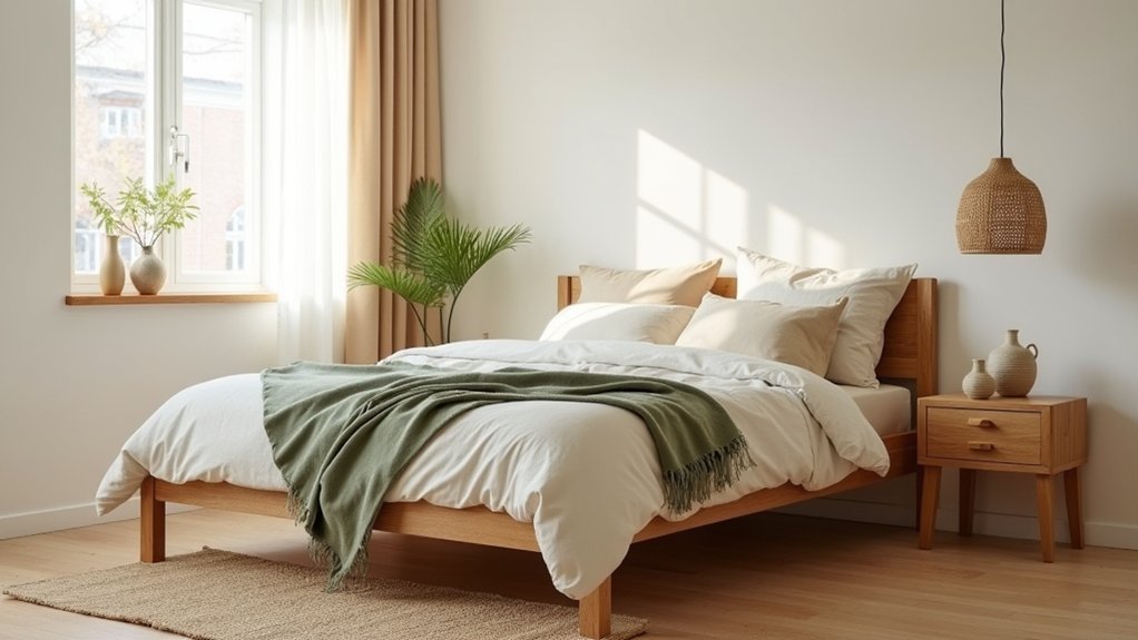 soft neutral calming palette