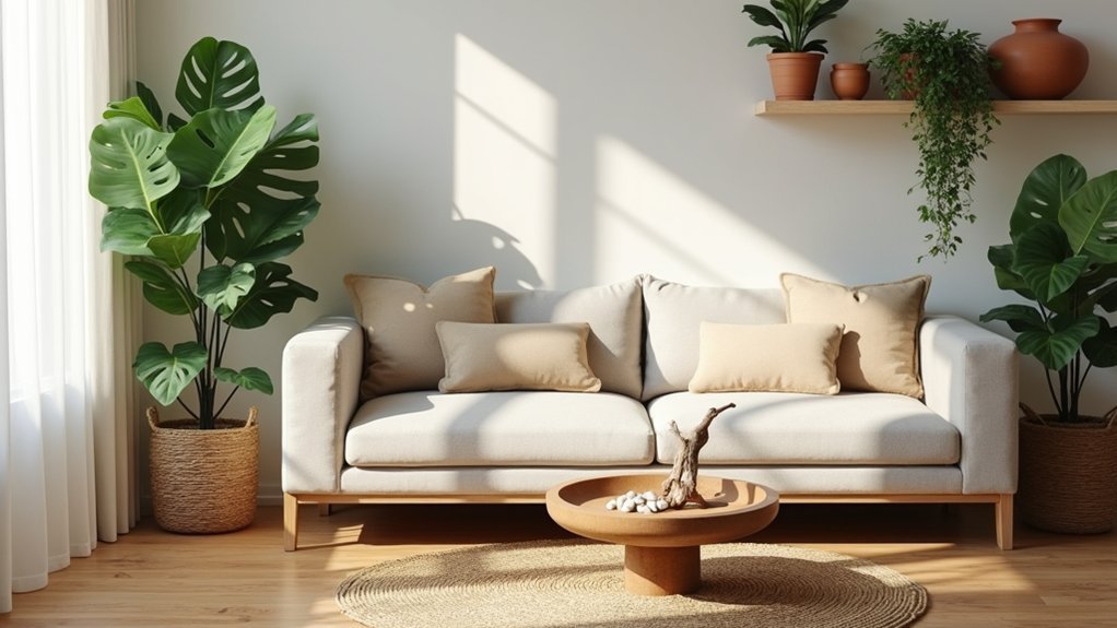softening modern interiors naturally