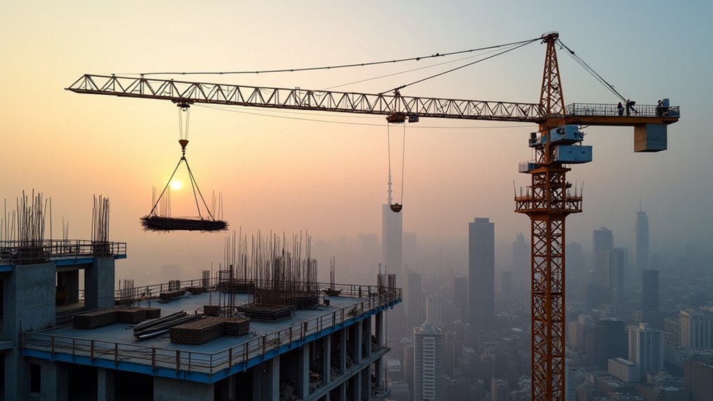vertical logistics and material delivery