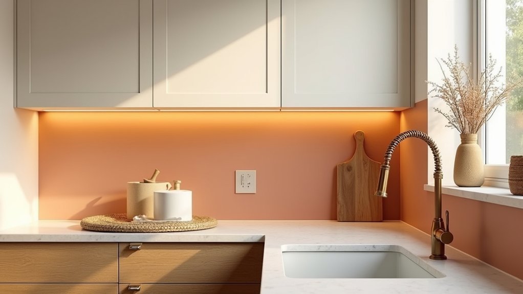 warm inviting kitchen colors